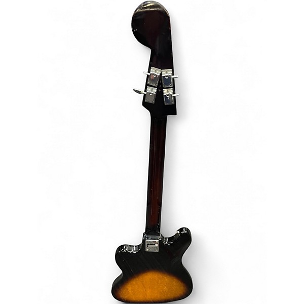 Used Silvertone 1438 2 Color Sunburst Electric Bass Guitar