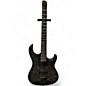 Used Harley Benton DULLAHAN Trans Black Solid Body Electric Guitar