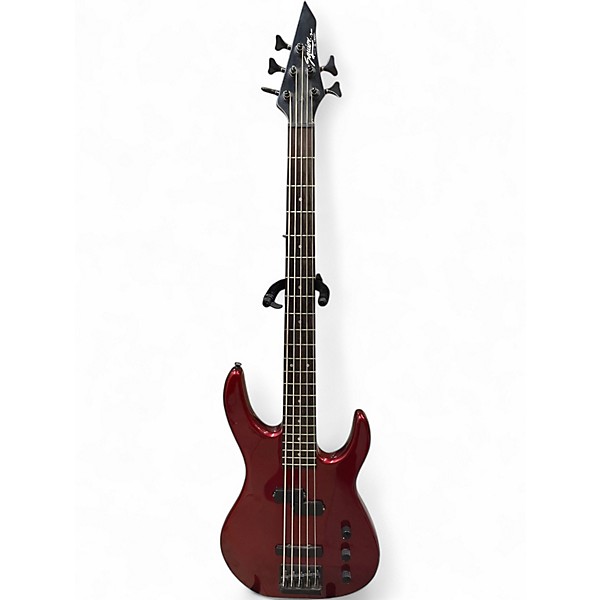 Used Fender  SQUIER Candy Apple Red Electric Bass Guitar