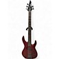 Used Fender  SQUIER Candy Apple Red Electric Bass Guitar