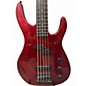 Used Fender  SQUIER Candy Apple Red Electric Bass Guitar