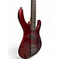 Used Fender  SQUIER Candy Apple Red Electric Bass Guitar