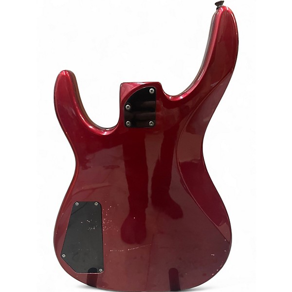 Used Fender  SQUIER Candy Apple Red Electric Bass Guitar