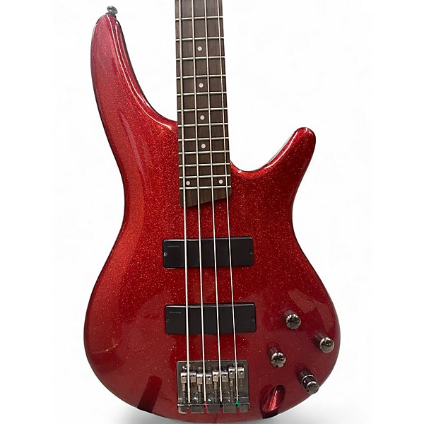 Used Ibanez SR300 RED SPARK Electric Bass Guitar