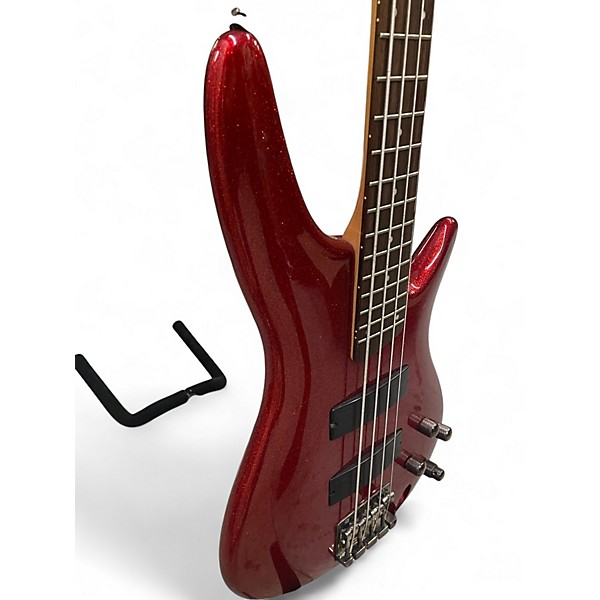 Used Ibanez SR300 RED SPARK Electric Bass Guitar