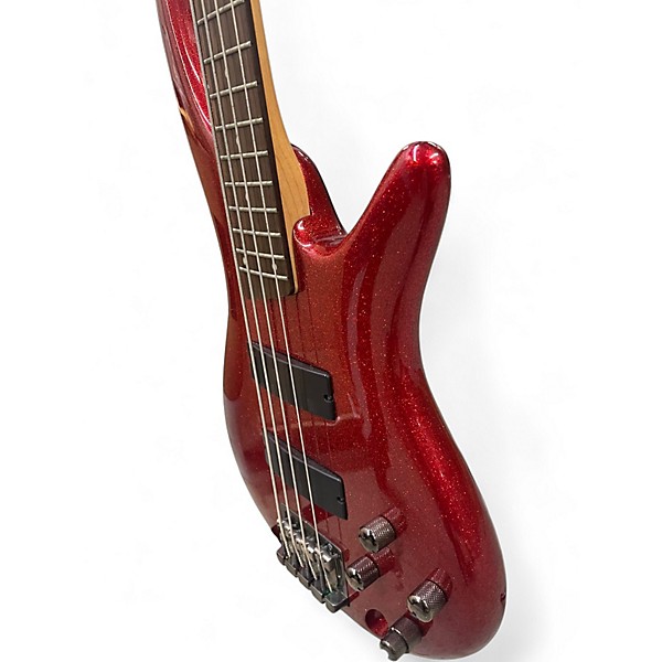 Used Ibanez SR300 RED SPARK Electric Bass Guitar