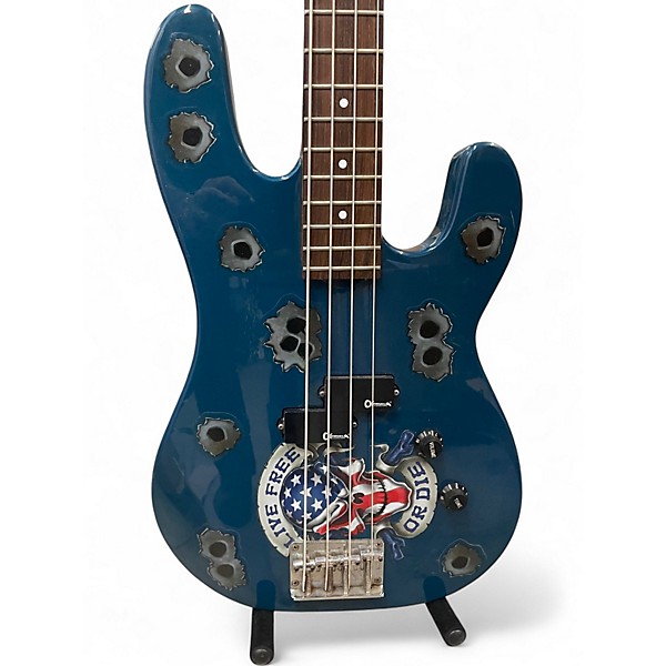 Used Charvette By Charvel MODEL 400 BLUE Electric Bass Guitar