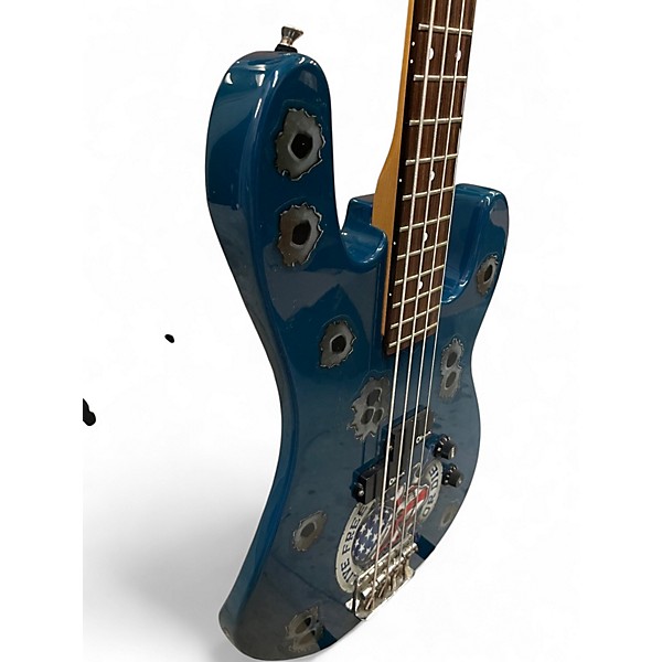 Used Charvette By Charvel MODEL 400 BLUE Electric Bass Guitar