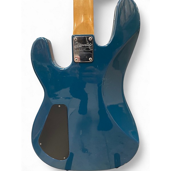 Used Charvette By Charvel MODEL 400 BLUE Electric Bass Guitar