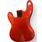 Used Phantom DPBBCARM Trans Crimson Red Electric Bass Guitar