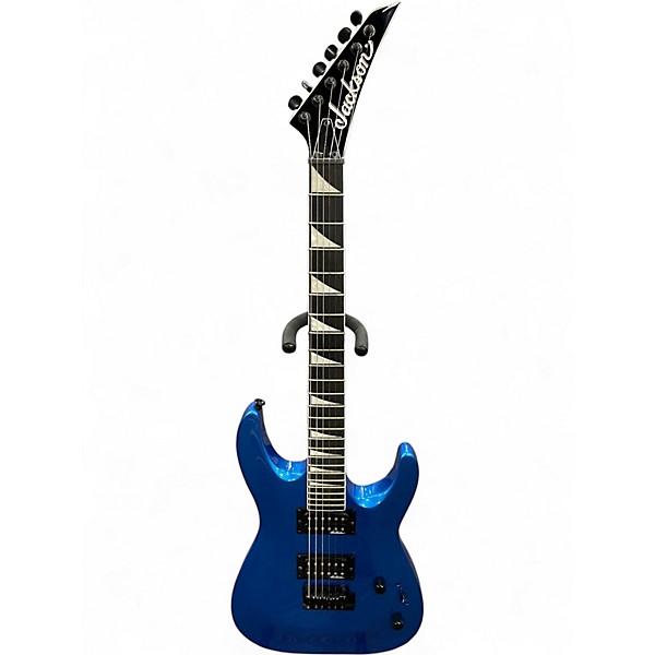 Used Jackson JS22 Dinky Metallic Blue Solid Body Electric Guitar