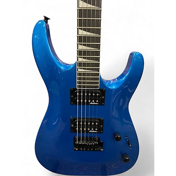 Used Jackson JS22 Dinky Metallic Blue Solid Body Electric Guitar