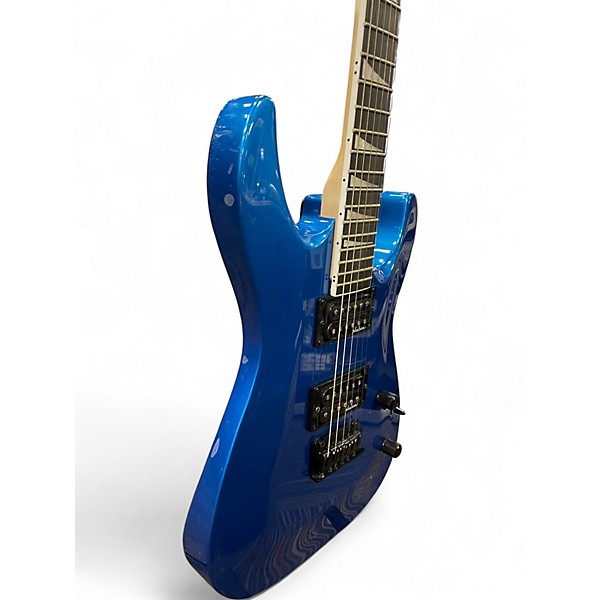 Used Jackson JS22 Dinky Metallic Blue Solid Body Electric Guitar
