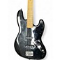 Used 2004 Fender American Standard Jazz Bass Black Electric Bass Guitar