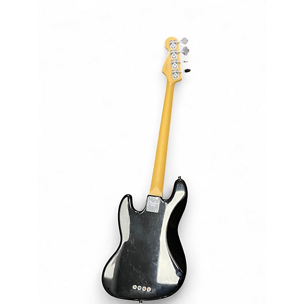 Used 2004 Fender American Standard Jazz Bass Black Electric Bass Guitar