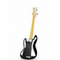 Used 2004 Fender American Standard Jazz Bass Black Electric Bass Guitar
