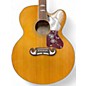 Used Epiphone EJ200SCE Natural Acoustic Electric Guitar