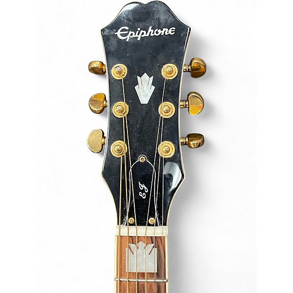 Used Epiphone EJ200SCE Natural Acoustic Electric Guitar