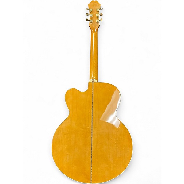 Used Epiphone EJ200SCE Natural Acoustic Electric Guitar