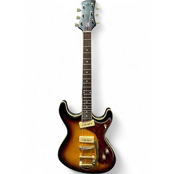 Used Jay Turser Mosman Sunburst Solid Body Electric Guitar