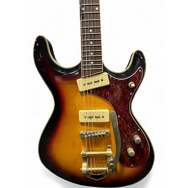 Used Jay Turser Mosman Sunburst Solid Body Electric Guitar