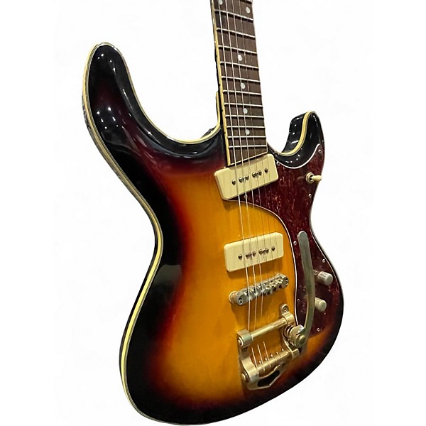 Used Jay Turser Mosman Sunburst Solid Body Electric Guitar