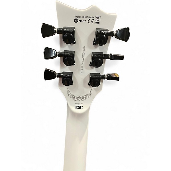 Used ESP LTD GH600 White Solid Body Electric Guitar