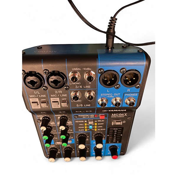 Used Yamaha MG6XU Powered Mixer