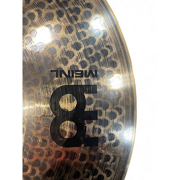 Used MEINL 16in PURE ALLOY CUSTOM ALLOW MEDIUM THIN CRASH 16 IN Cymbal