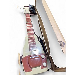 Vintage 1950s Gibson BR-9 WHITE Solid Body Electric Guitar