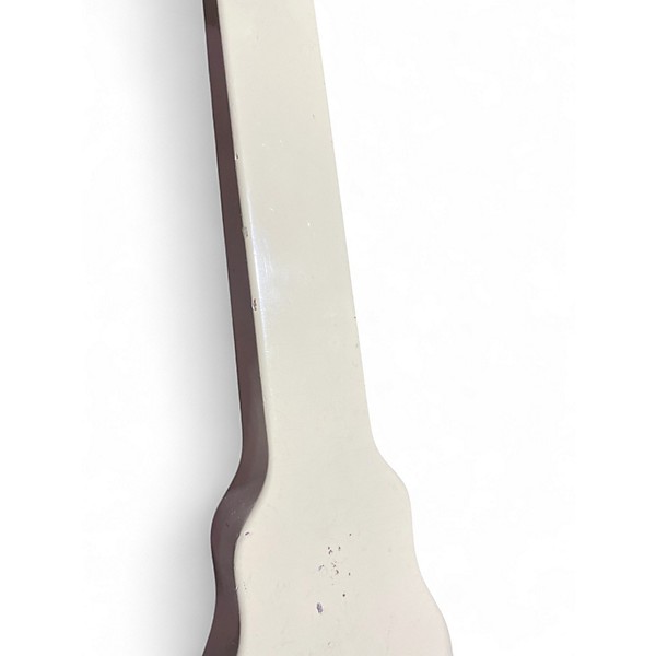 Vintage 1950s Gibson BR-9 WHITE Solid Body Electric Guitar