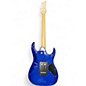 Used Ibanez Gio Ax Left Handed blue Electric Guitar