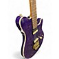 Used Ernie Ball Music Man Limited Edition Axis 30th Anniversary  Translucent Purple Quilt Solid Body Electric Guitar