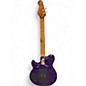 Used Ernie Ball Music Man Limited Edition Axis 30th Anniversary  Translucent Purple Quilt Solid Body Electric Guitar