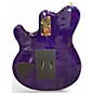 Used Ernie Ball Music Man Limited Edition Axis 30th Anniversary  Translucent Purple Quilt Solid Body Electric Guitar