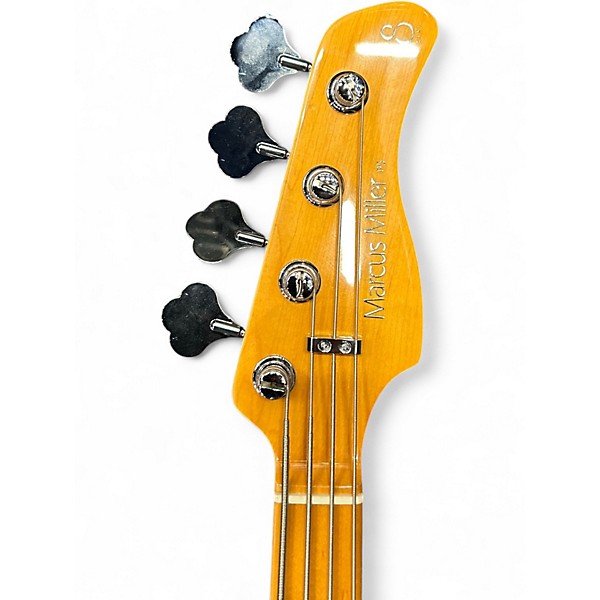 Used Sire MARCUS MILLER P5 Metallic Gold Electric Bass Guitar