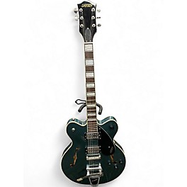 Used Gretsch Guitars G2622 Streamliner Center Block Metallic Blue Hollow Body Electric Guitar