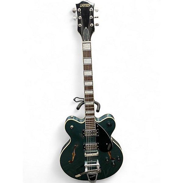 Used Gretsch Guitars G2622 Streamliner Center Block Metallic Blue Hollow Body Electric Guitar