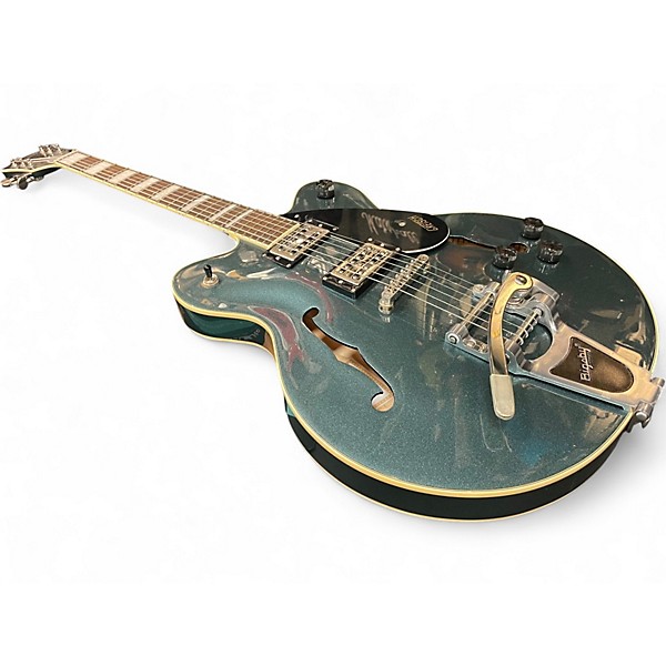 Used Gretsch Guitars G2622 Streamliner Center Block Metallic Blue Hollow Body Electric Guitar