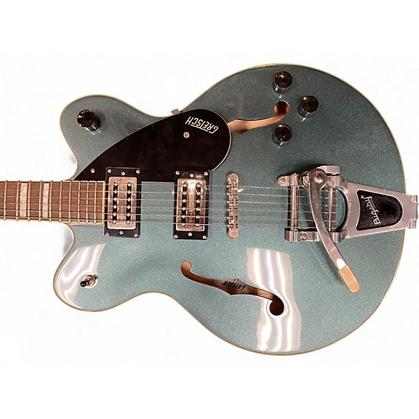 Used Gretsch Guitars G2622 Streamliner Center Block Metallic Blue Hollow Body Electric Guitar