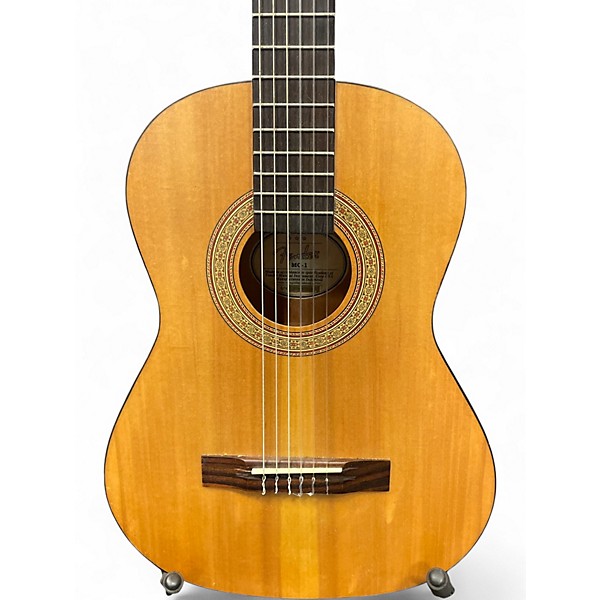 Used Fender MC1 3/4 Size Natural Classical Acoustic Guitar