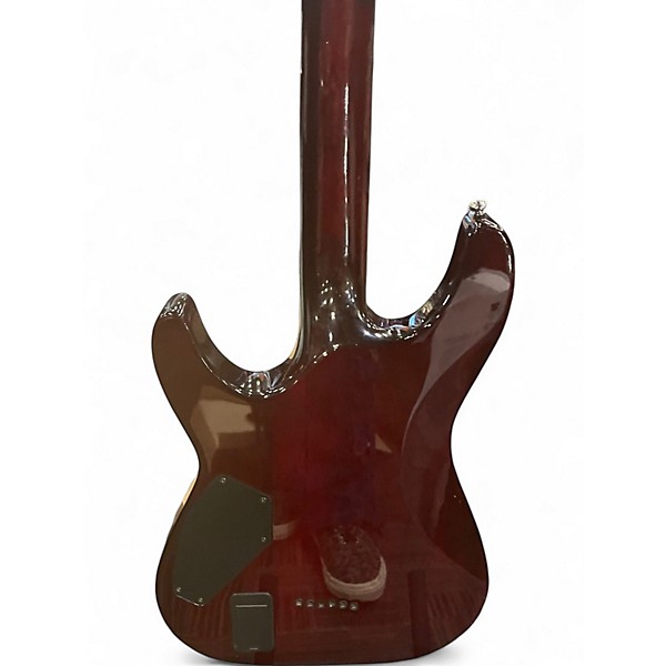 Used Schecter Guitar Research Hellraiser C1 Black Cherry Solid Body Electric Guitar