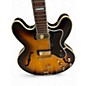 Used Epiphone Sheraton Vintage Sunburst Hollow Body Electric Guitar