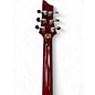 Used Schecter Guitar Research Hellraiser C1 Trans Crimson Red Solid Body Electric Guitar
