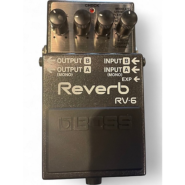 Used BOSS RV6 Digital Reverb Effect Pedal