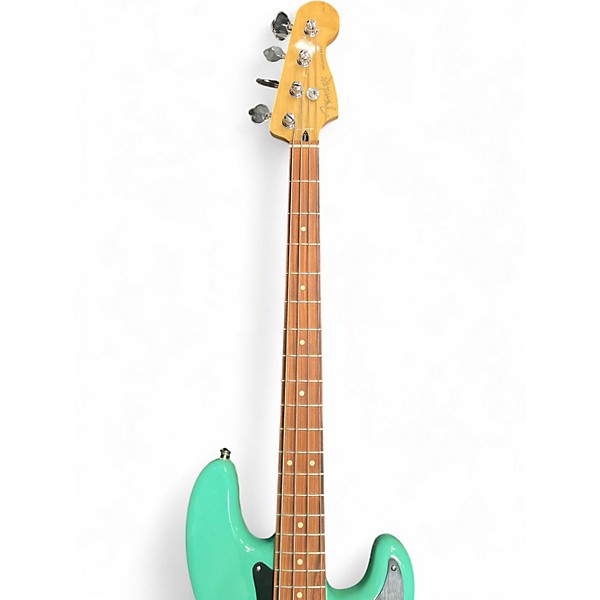 Used 2023 Fender PLAYER P BASS PF SFMG Seafoam Green Electric Bass Guitar