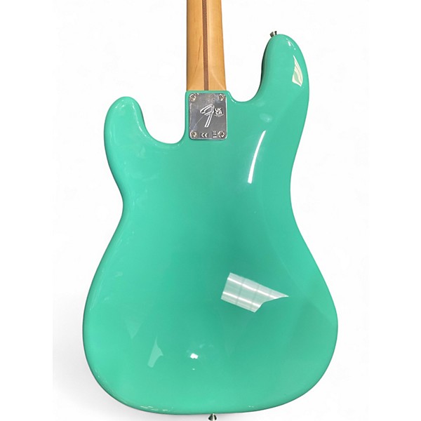 Used 2023 Fender PLAYER P BASS PF SFMG Seafoam Green Electric Bass Guitar