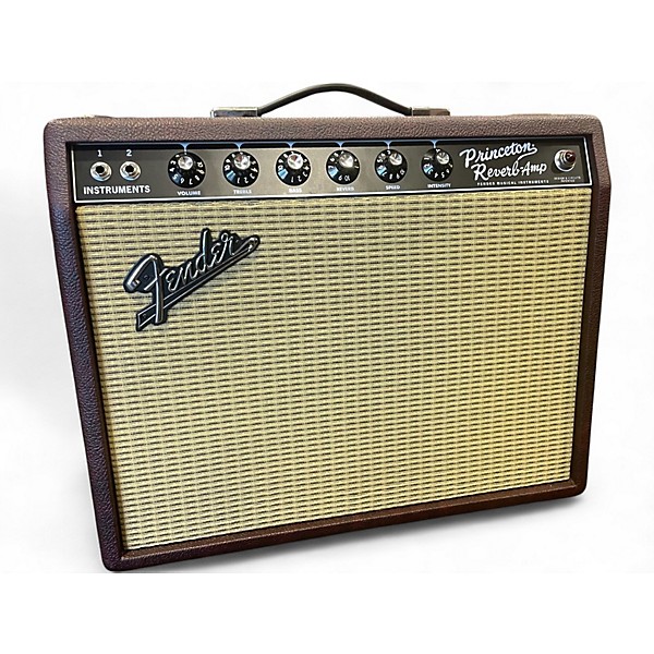 Used Fender Limited-Edition '65 Princeton Bordeaux Reserve Tube Guitar Combo Amp
