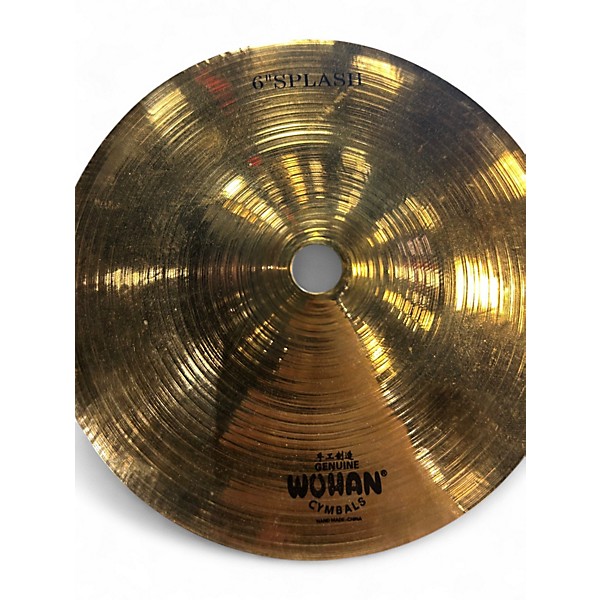 Used Wuhan Cymbals & Gongs 6in splash Cymbal