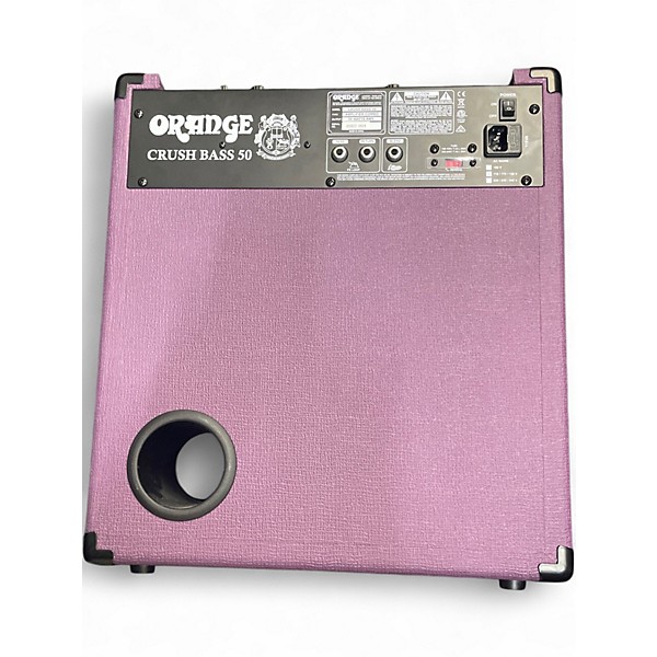 Used Orange Amplifiers CRUSH BASS 50 Bass Combo Amp